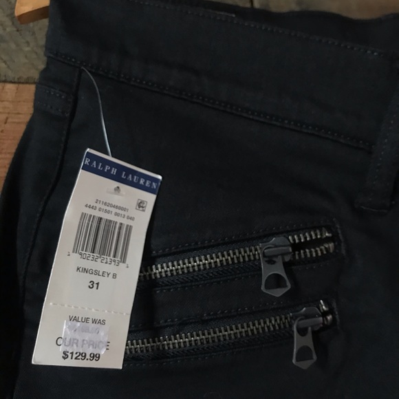 Polo Ralph Lauren NWT goth biker comfy jeans - Picture 7 of 7